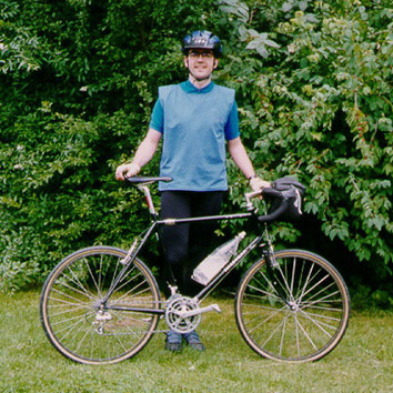 TouRennVelo mit Fahrer und Konstrukteur